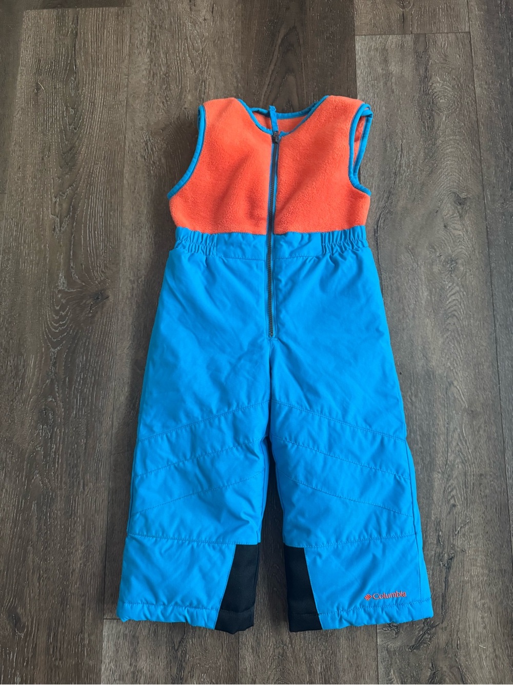 Columbia Children's Blue & Orange Winter Jacket and Snow Bib Set Size 3T - Picture 11 of 16